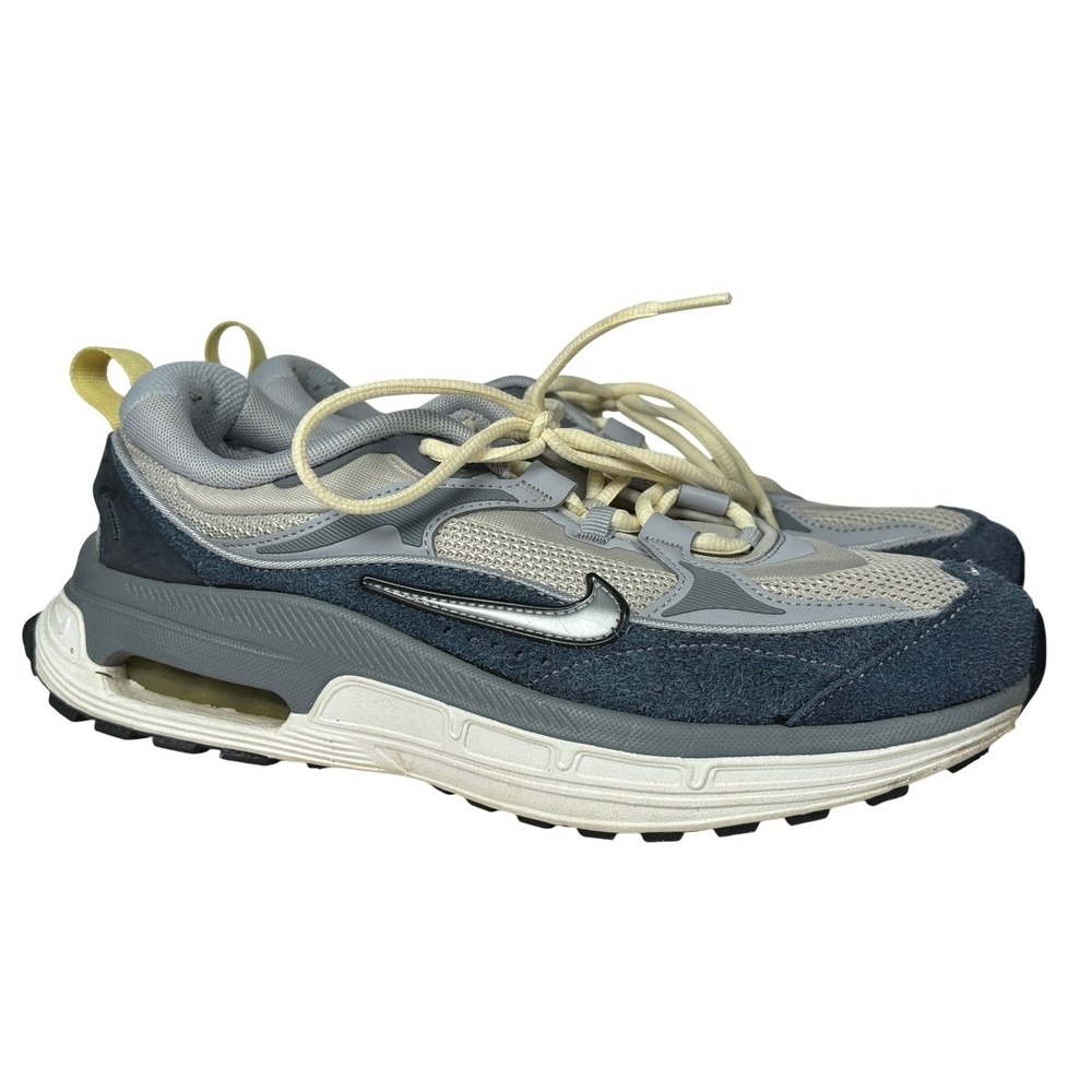 Nike Air Max Resistor Womens 9.5 Gray Blue Silver Running Gym Trainer Sneaker